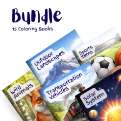 Complete Adventure Collection Bundle – 15 Coloring Books