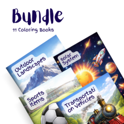 Journey & Discovery Bundle – 11 Coloring Books